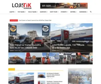 Lojistikgundem.com(Lojistik Gündem) Screenshot