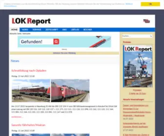 Lok-Report.de(LOK Report) Screenshot