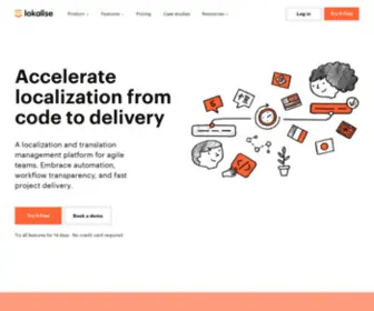 Lokalise.co(A Localization and Translation Software Tool) Screenshot