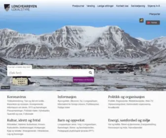 Lokalstyre.no(Longyearbyen lokalstyre) Screenshot