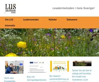 Lokalutvecklingsverige.se(Lokal Utveckling Sverige) Screenshot