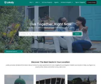 Lokaly.ng(Buy, Rent & Sell Verified Properties Online in Nigeria) Screenshot