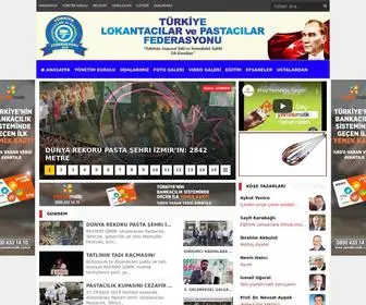 Lokantacilarvepastacilar.org.tr(Türkiye) Screenshot