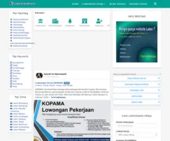 Lokerbumiayu.com(Loker Bumiayu) Screenshot