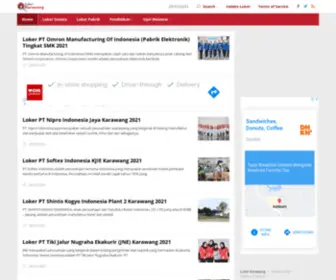 Lokerkarawang.net(Lowongan Kerja Karawang 2024) Screenshot