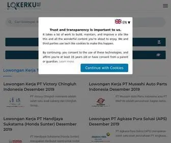 Lokerku.net(Lowongan Kerja November 2023) Screenshot