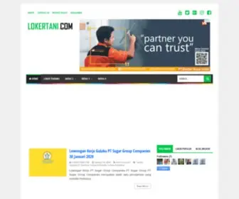 Lokertani.com(Lokertani) Screenshot