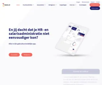 Loket.nl(Je salarisadministratie in een handomdraai geregeld en slimme HR) Screenshot