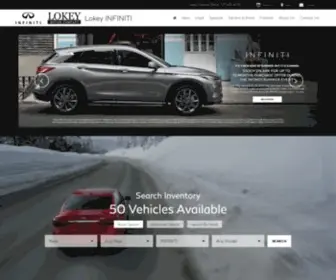 Lokey-Infiniti.com(INFINITI of Clearwater) Screenshot