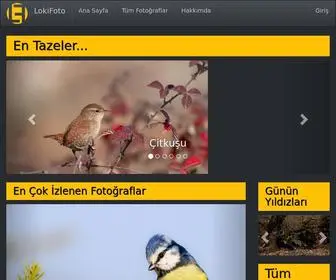 Lokifoto.net(Amatör Bir Fotoğrafçının Sayfası) Screenshot
