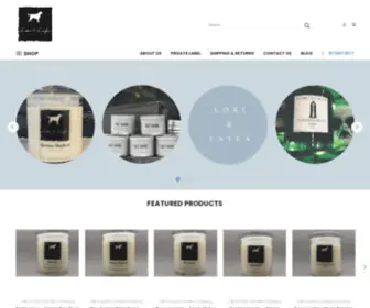 Lokilaylacandles.com(Loki & Layla Candle Company) Screenshot