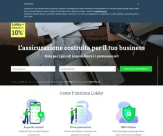 Lokky.it(Protezione su misura per professionisti e piccole imprese) Screenshot