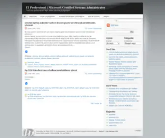 Lokmankoroglu.com(IT Professional) Screenshot