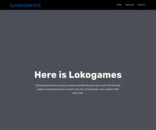 Lokogames.com(Bootstrap 4) Screenshot