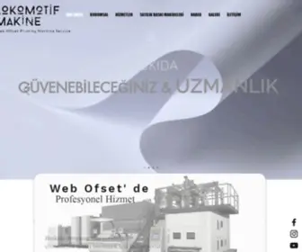 Lokomotifmakine.com(Matbaa Bakım Onarım) Screenshot