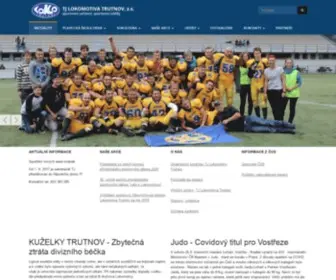 Lokotrutnov.cz(Sportovní oddíly) Screenshot