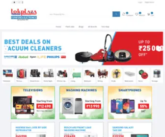 Lokplaza.com(Online Electronics and Furniture's Single Store in Gwalior) Screenshot