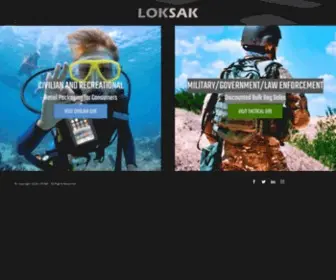 Loksak.com(Resealable Element Proof Transport & Storage Bags) Screenshot