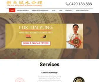 Loktinfengshui.com.au(Feng Shui Services) Screenshot