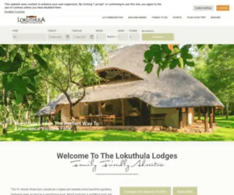 Lokuthula.com(Victoria Falls Self) Screenshot