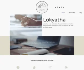 Lokyatha.com(Next Generation Education) Screenshot