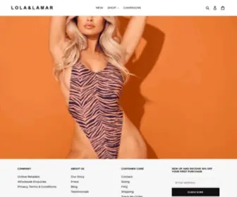 Lolaandlamar.com(Lola and Lamar) Screenshot