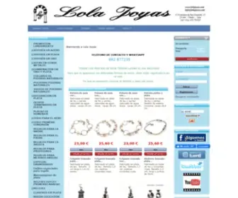 Lolajoyas.com(Lolajoyas) Screenshot