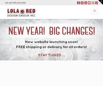 Lolareddesign.com(Lola Red Design Group) Screenshot