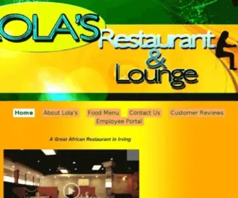 Lolasrestaurantirving.com(Lolasrestaurantirving) Screenshot