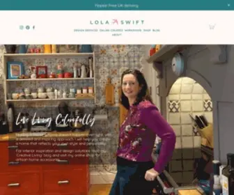 Lolaswift.co.uk(Lola Swift Interior Design) Screenshot