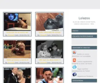 Lolazos.com(Youtube Videos) Screenshot