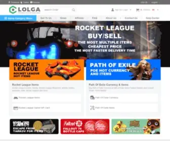 Lolga.com(Buy Rocket League Items & Trading) Screenshot