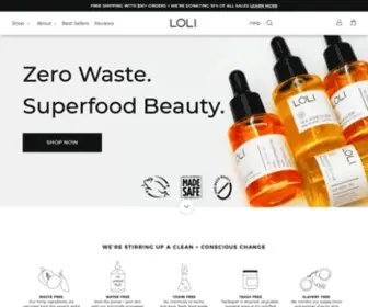 Lolibeauty.com(LOLI Beauty) Screenshot
