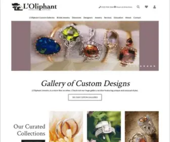 Loliphant.com(L'Oliphant Designer Jewelry) Screenshot