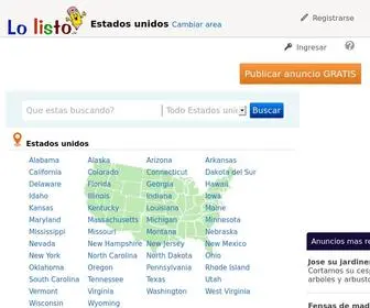 Lolisto.com(Clasificados lolisto) Screenshot