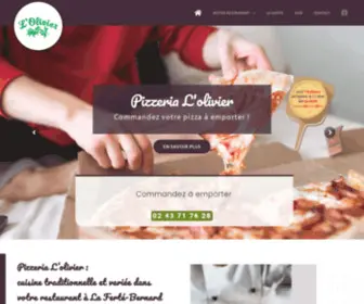 Lolivier-Restaurant-Pizzeria.fr(Vous cherchez un restaurant à La Ferté) Screenshot