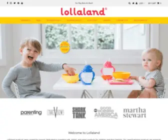 Lollacup.com(Infant/Toddler Goods that are Functional and Fun) Screenshot