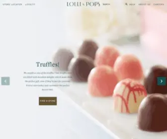 Lolliandpops.com(Lolli and Pops) Screenshot