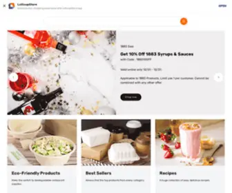 Lollicupstore.com(Boba Supply Store & Restaurant Supplies) Screenshot