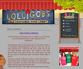 Lolligobs.com(About Lolligobs) Screenshot