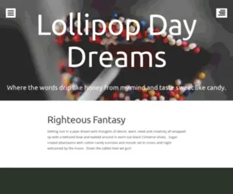 Lollipopdaydreams.com(Lollipop Day Dreams) Screenshot