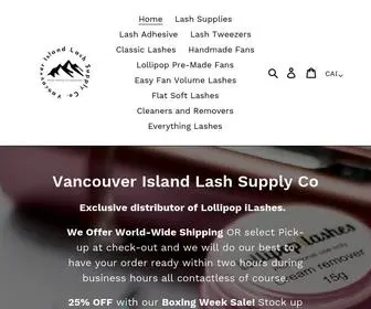 Lollipopilashes.com(Eyelash Extensions Supplies) Screenshot