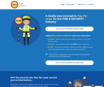 Lollipoplocal.co.uk(The Pay Per Lead Agency For Fire & Security Systems Companies Lead Generation and Business Development) Screenshot