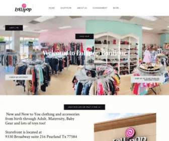Lollipoppearland.com(Lollipop Boutique) Screenshot