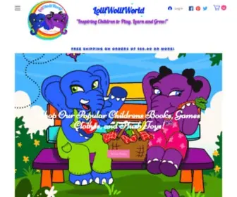 Lolliwolliworld.com(Lolli & Wolli) Screenshot