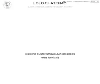 Lolo-Chatenay.com(Lolo Chatenay) Screenshot