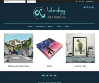 Lolo-Ology.com(Loraine Yow) Screenshot