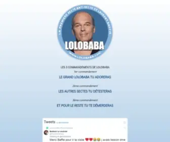 Lolobaba.com(La première secte anti) Screenshot