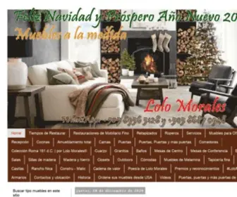 Lolomorales.com(MORALES®) Screenshot