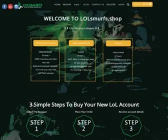 Lolsmurfs.shop(Lolsmurfs shop) Screenshot